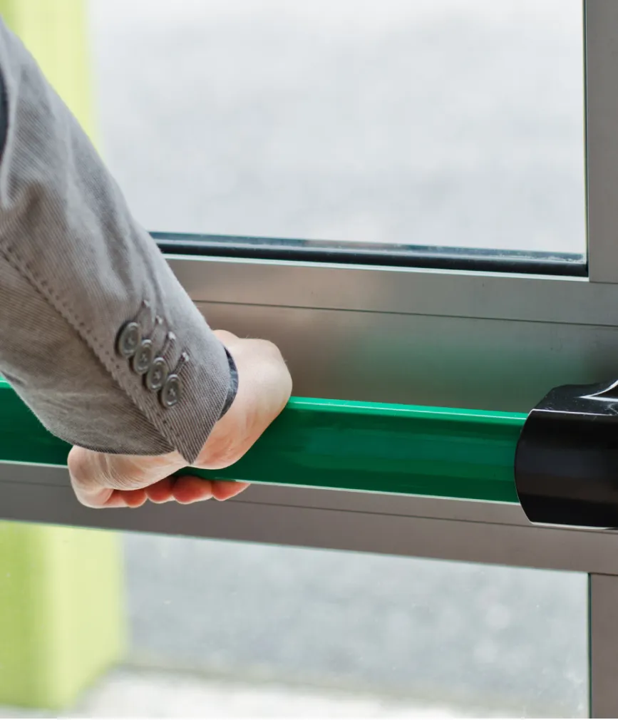 Image Content Slider Frame Panic Bar Installation and Repair